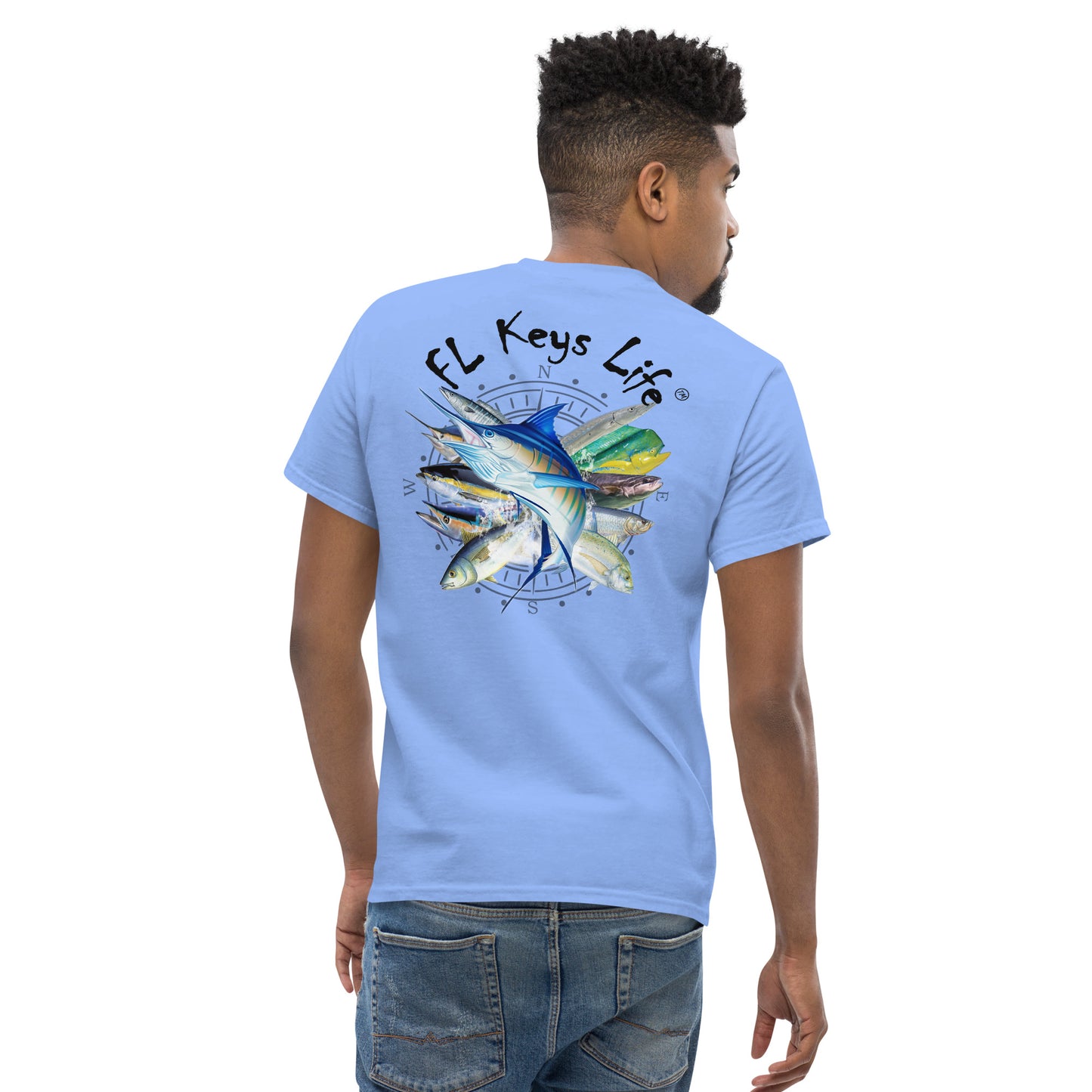 Florida Keys Life by Papa Joe's Fishing T-Shirt - Embrace the Angler's Lifestyle!  S-5X