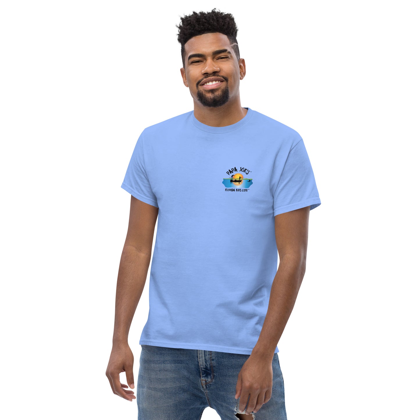 Florida Keys Life by Papa Joe's Fishing T-Shirt - Embrace the Angler's Lifestyle!  S-5X