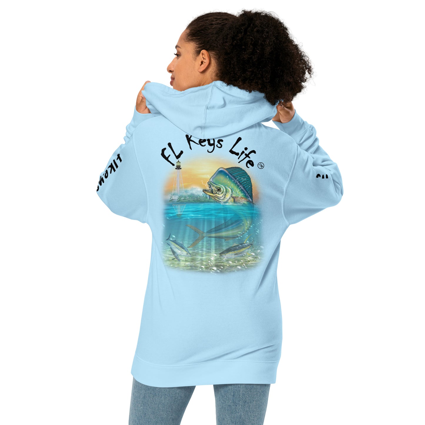 Florida Keys Life by Papa Joe's Islamorada Unisex midweight hoodie