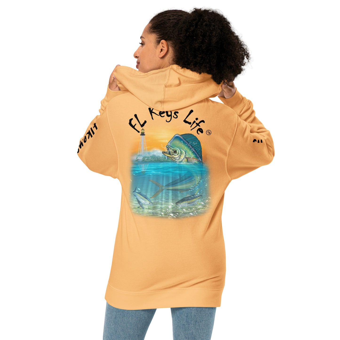 Florida Keys Life by Papa Joe's Islamorada Unisex midweight hoodie