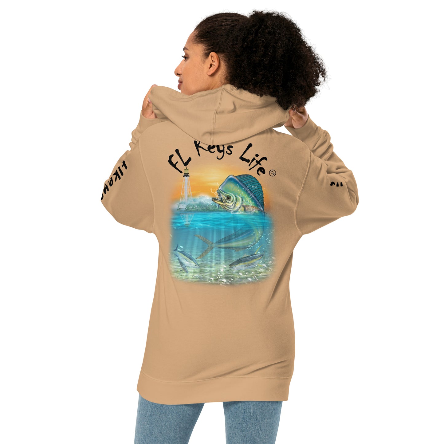 Florida Keys Life by Papa Joe's Islamorada Unisex midweight hoodie