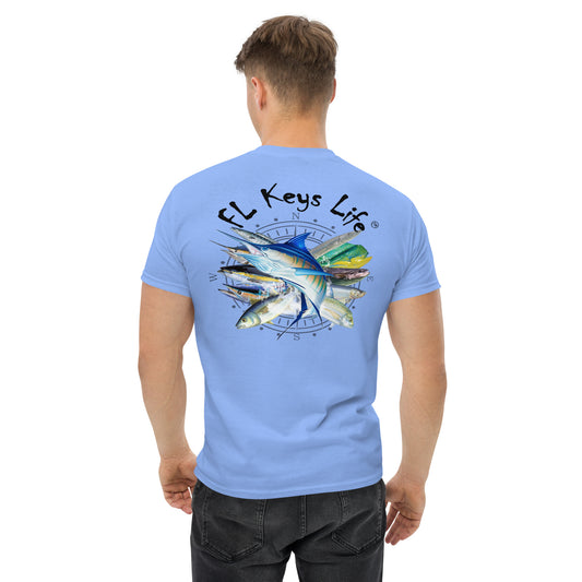 Florida Keys Life by Papa Joe's Fishing T-Shirt - Embrace the Angler's Lifestyle!  S-5X