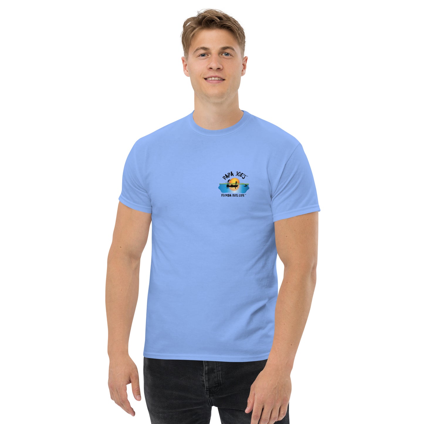 Florida Keys Life by Papa Joe's Fishing T-Shirt - Embrace the Angler's Lifestyle!  S-5X