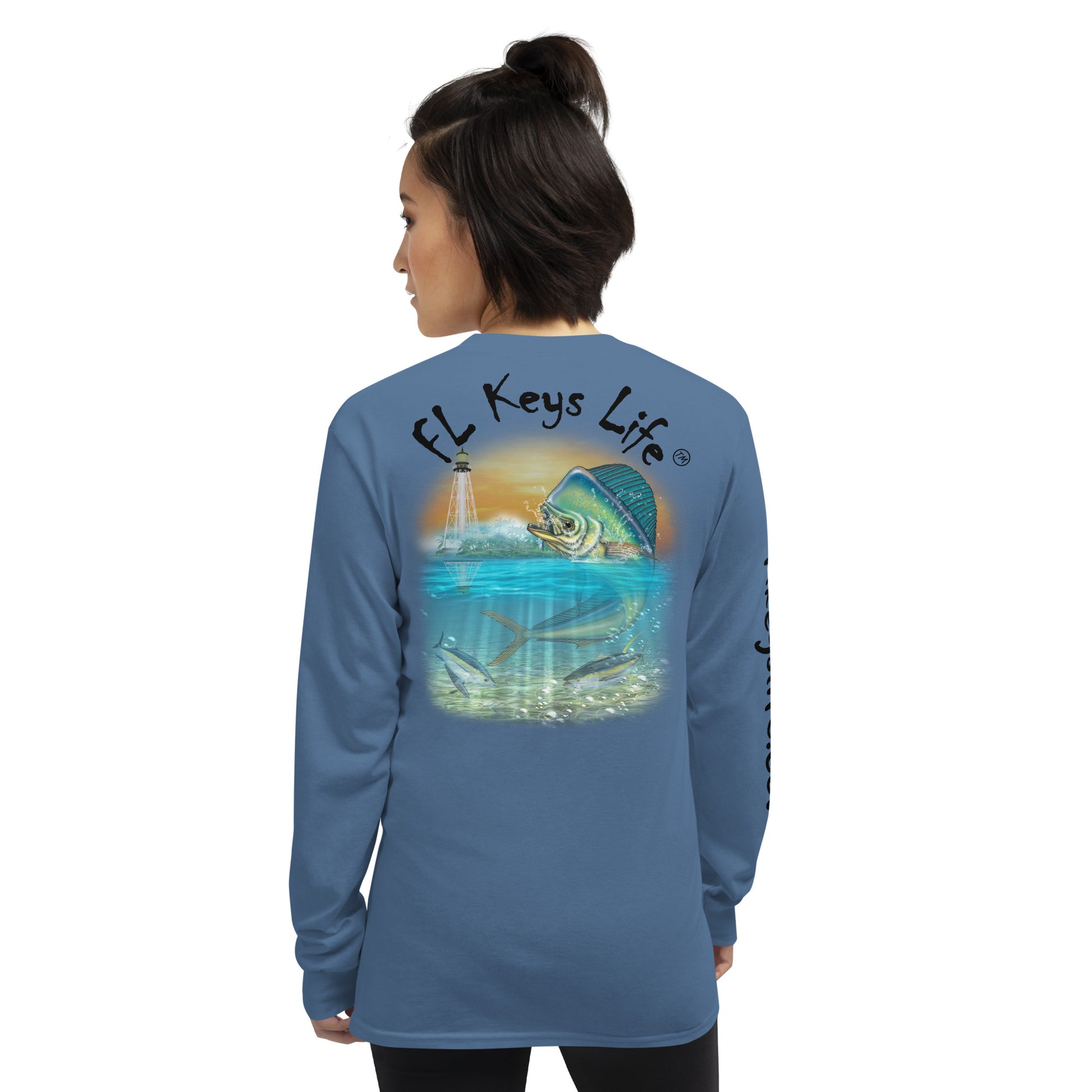 Florida Keys Life Unisex Long Sleeve Shirt - | Papa Joe's Islamorada - FLORIDA KEYS LIFE by PAPA JOE'S