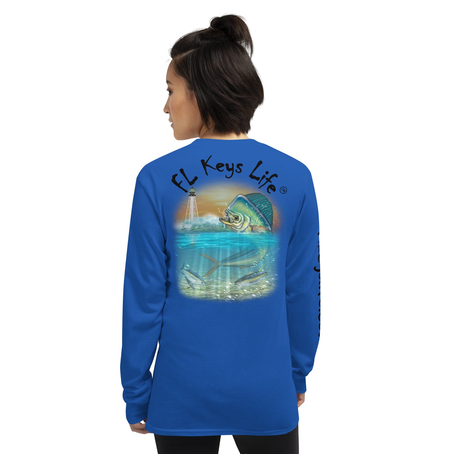Florida Keys Life Unisex Long Sleeve Shirt - | Papa Joe's Islamorada - FLORIDA KEYS LIFE by PAPA JOE'S