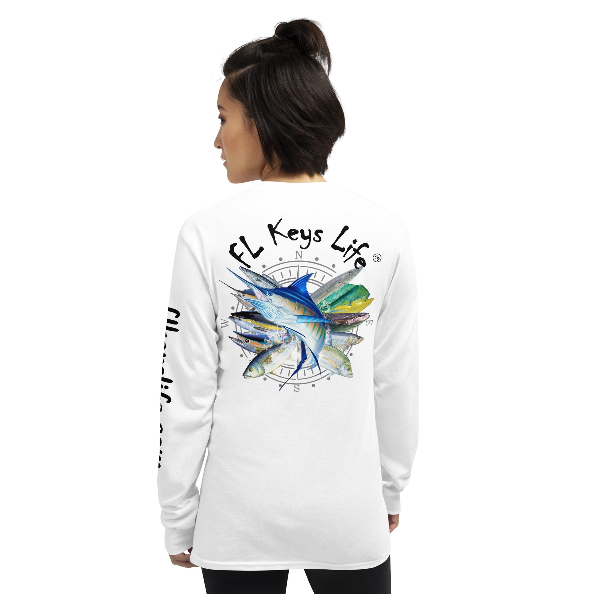 Florida Keys Life Unisex Long Sleeve Deep sea Fishing Shirt- | Papa Joe's Islamorada - FLORIDA KEYS LIFE by PAPA JOE'S