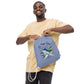 Florida Keys Life organic cotton drawstring bag - FLORIDA KEYS LIFE by PAPA JOE'S