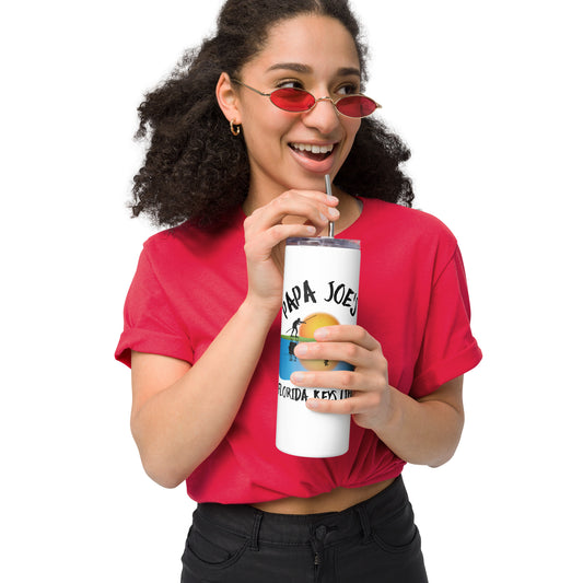 Papa Joe's of Islamorada-|Florida Keys Life Stainless steel tumbler - FLORIDA KEYS LIFE by PAPA JOE'S