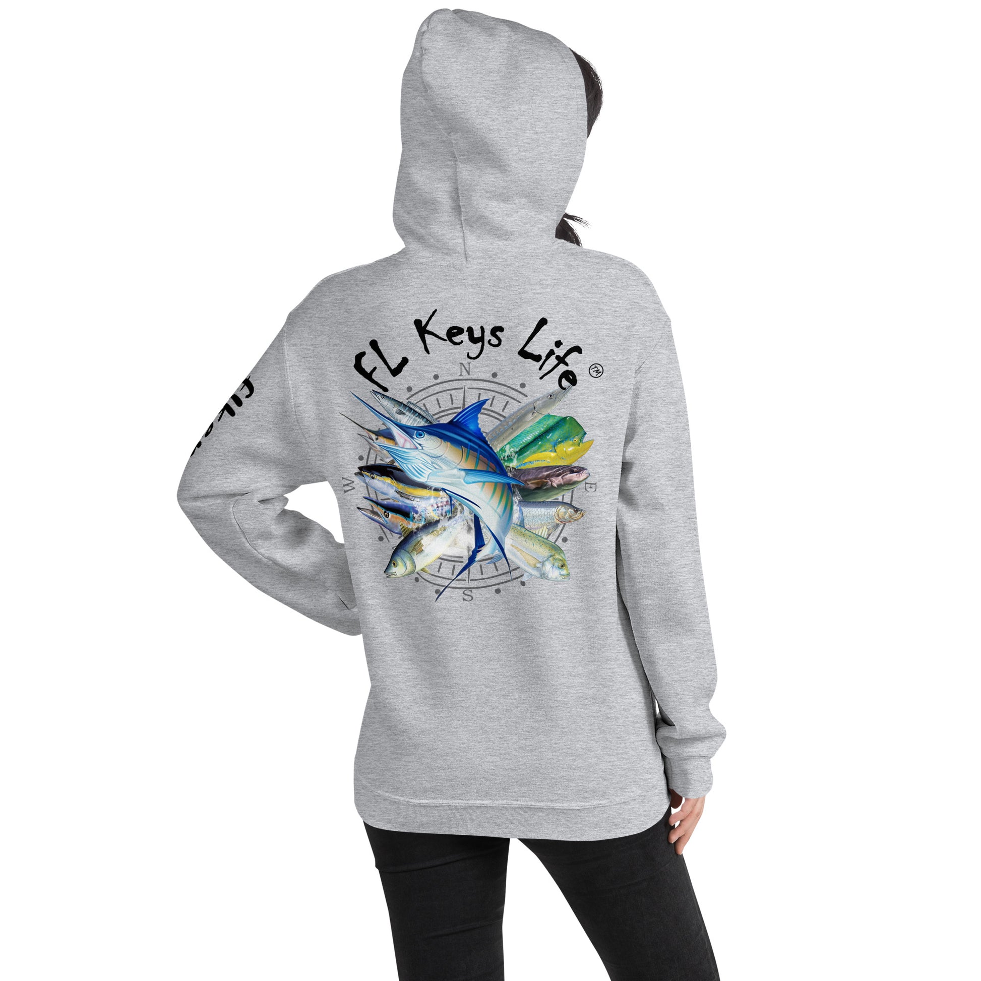 Florida Keys Life Unisex Hoodie - | Papa Joe's Islamorada - FLORIDA KEYS LIFE by PAPA JOE'S